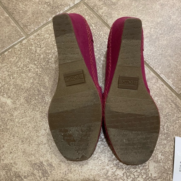 TOMS 9 canvas wrapped wedge - Picture 5 of 6